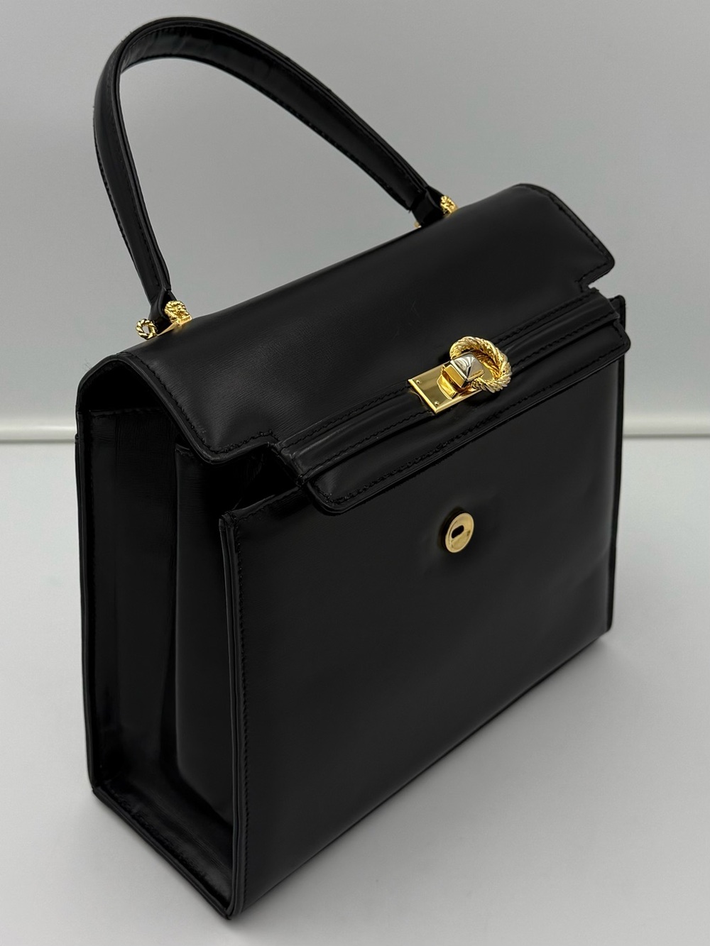 👑LAUNER 1941 LONDON • JULIET 26 Bag • Royal Warrant H.M. QUEEN • Made in ENGLAND - Picture 5 of 16